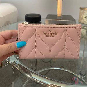 Kate Spade Pink Natalia Medium Compact Bifold Wallet